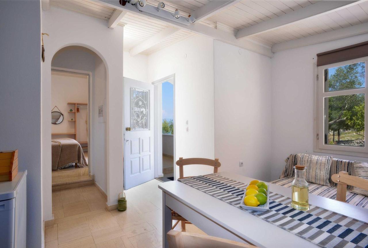 New! Paxoswhite Sea View Apartments & Studios! Gáios Exterior foto